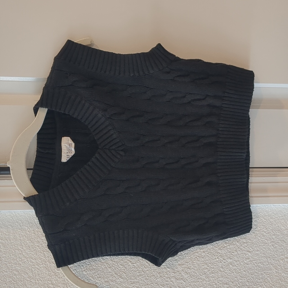 Gap Teen Cable Knit Sleeveless Sweater Size 8